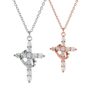 Colar Cruz & Coroa [COMPRE 1 E LEVE 2]