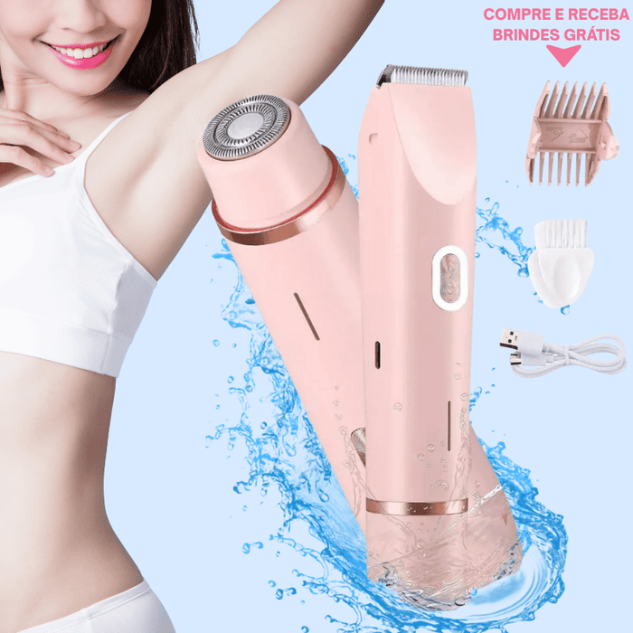 Depilador 2 em 1 FastShaver [DEPILAÇÃO COMPLETA EM SEGUNDOS] + BRINDES