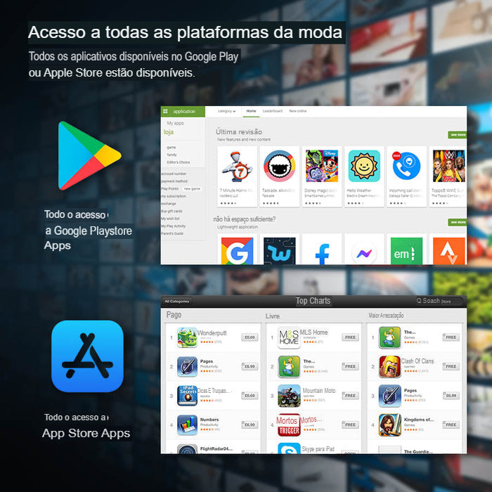 Smart TV Streaming Box 🔥 - Assista todos os canais gratuitamente (sem anúncios, sem custos mensais)