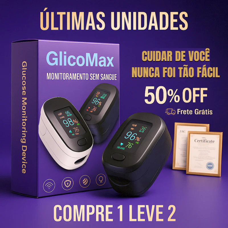 GlicoMax - Sua Glicose no Controle | COMPRE 1 LEVE 2 + Frete Grátis;
