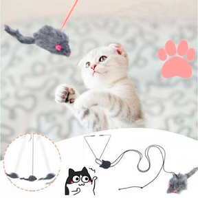 Brinquedo de Rato Saltitante Para Gato