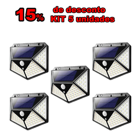 Luminária Solar Externa LED