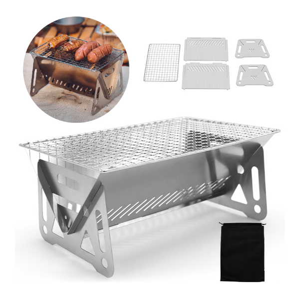 Churrasqueira Portátil InoxGrill Mimus [AÇO INOXIDÁVEL]