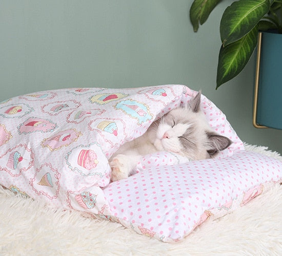 Saco de dormir para gatos