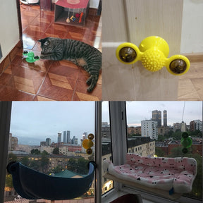 Brinquedo Giratório Para Gatos