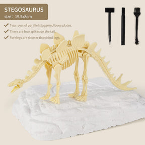 Kit de Escavação de Fósseis de Dinossauros