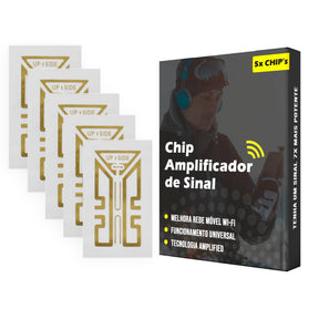 Chip Amplificador de Sinal - Últimas Unidades