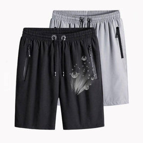 [KIT 3 SHORTS] - UNISSEX - Bermudas Esporte Fino Summerlast em Seda Gelo - [DESCONTO BLACK FRIDAY]