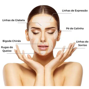 Adesivos Silicone Antirrugas reutilizáveis